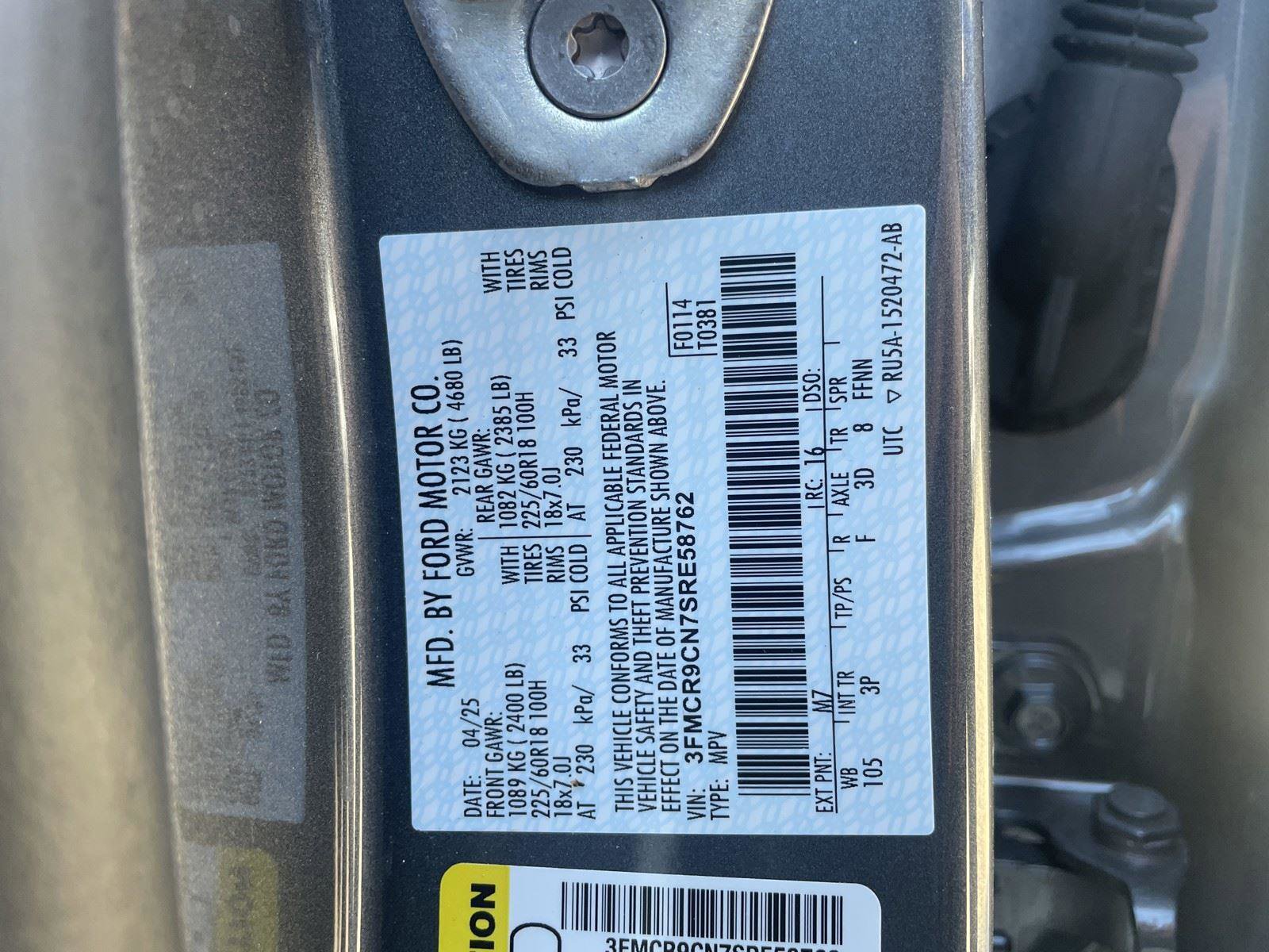 Used 2025 Ford Bronco Sport Outer Banks w/ Outer Banks Tech Package+ image 37