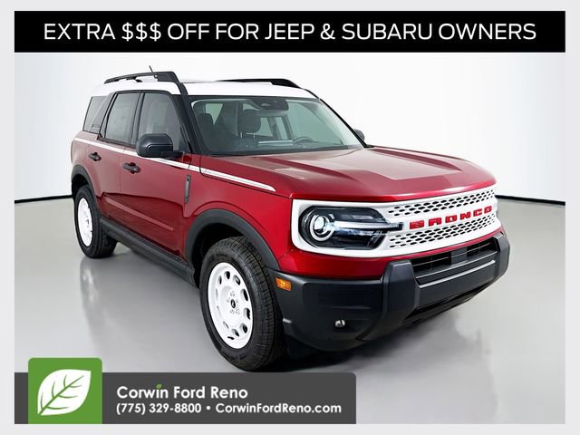 New 2025 Ford Bronco Sport Heritage w/ Convenience Package 360° Tour