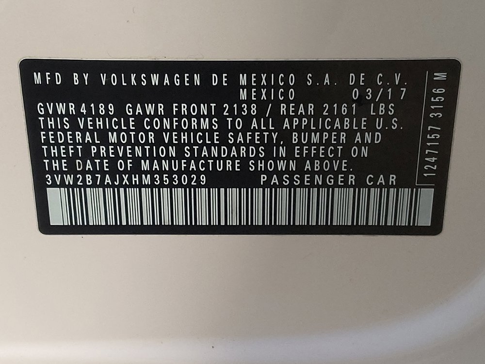 Used 2017 Volkswagen Jetta S image 33