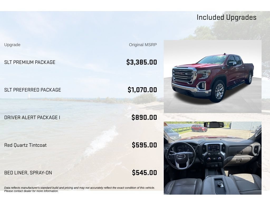 Used 2019 GMC Sierra 1500 SLT w/ SLT Premium Package AWD/4WD image 5