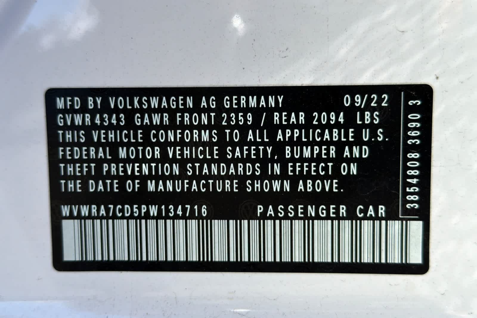 Used 2023 Volkswagen GTI SE FWD image 29