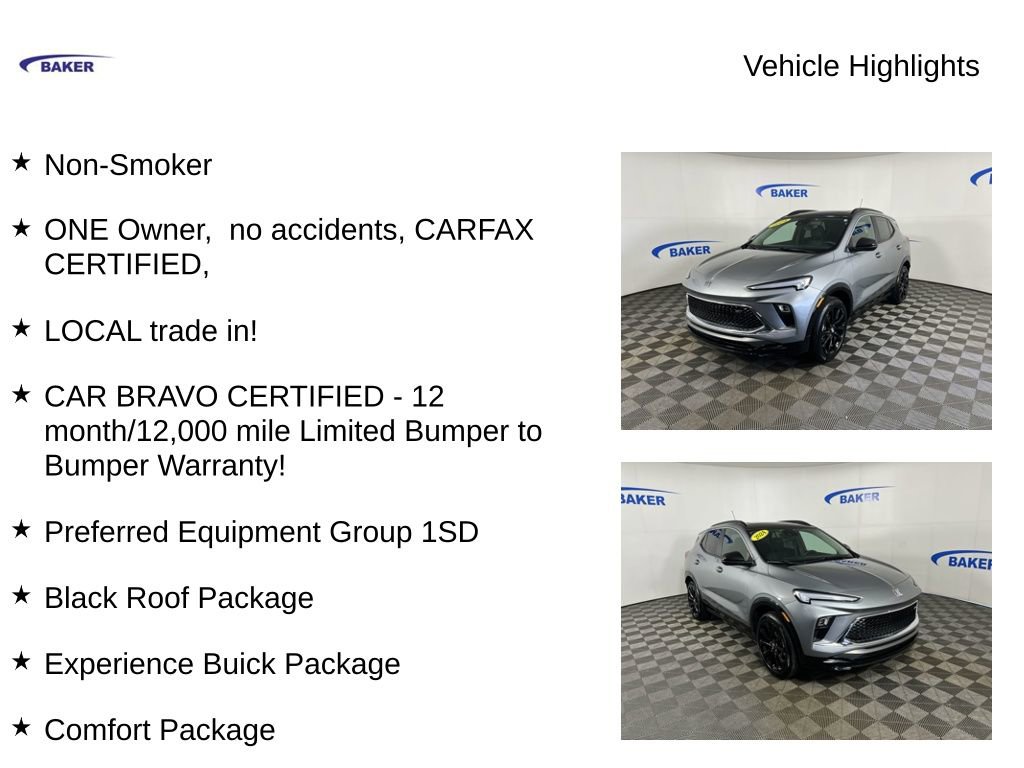 Certified 2024 Buick Encore GX Sport Touring w/ Experience Buick Package image 4