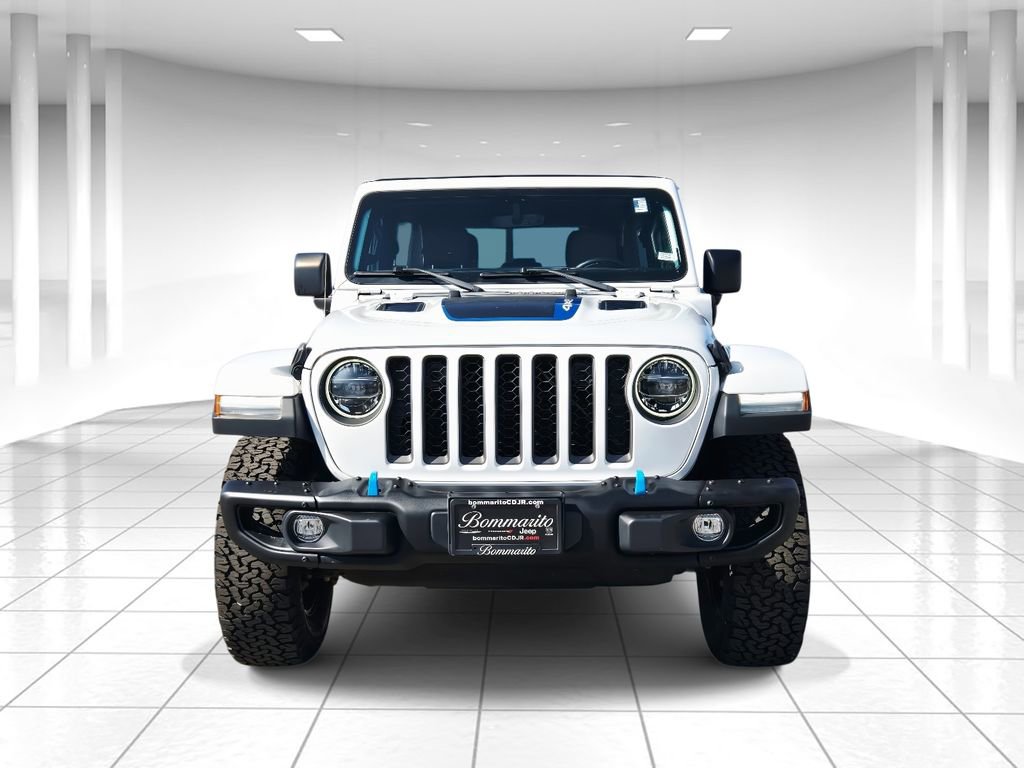 Used 2021 Jeep Wrangler Unlimited Rubicon 4xe w/ Steel Bumper Group image 8