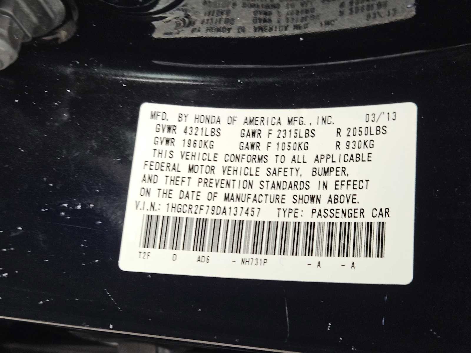 Used 2013 Honda Accord EX image 31