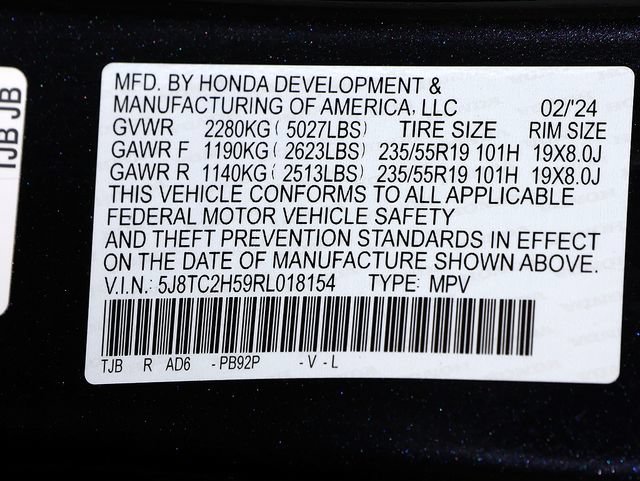 Certified 2024 Acura RDX w/ Technology Package AWD/4WD image 40