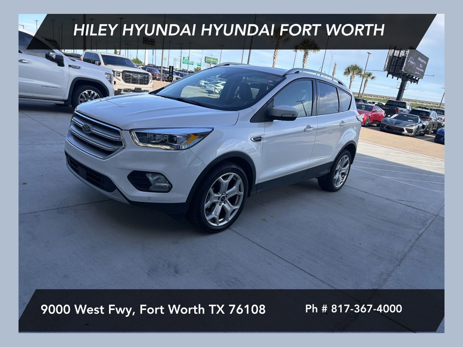 Used 2018 Ford Escape Titanium w/ Ford Safe & Smart Package AWD/4WD image 1