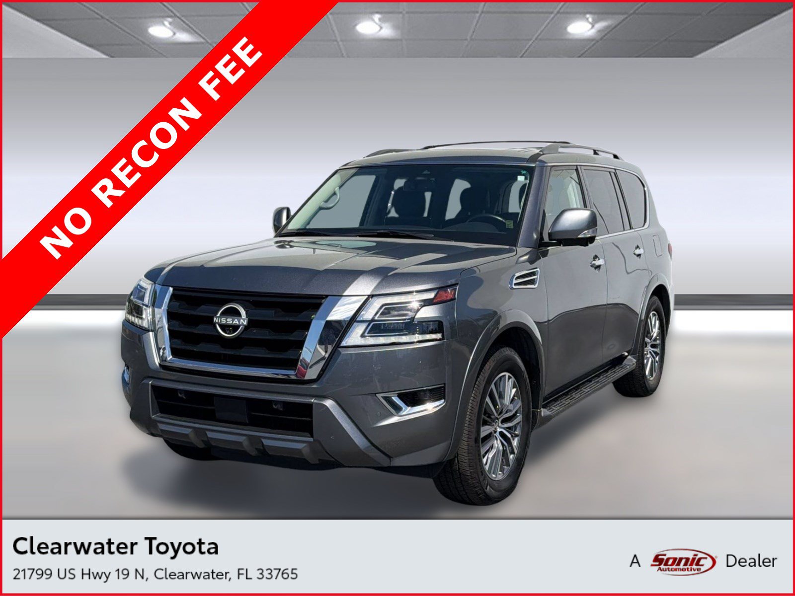 Used 2023 Nissan Armada SL w/ Captain's Chairs Package RWD image 1