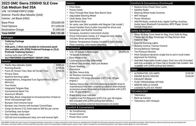 Certified 2023 GMC Sierra 2500 SLE image 42