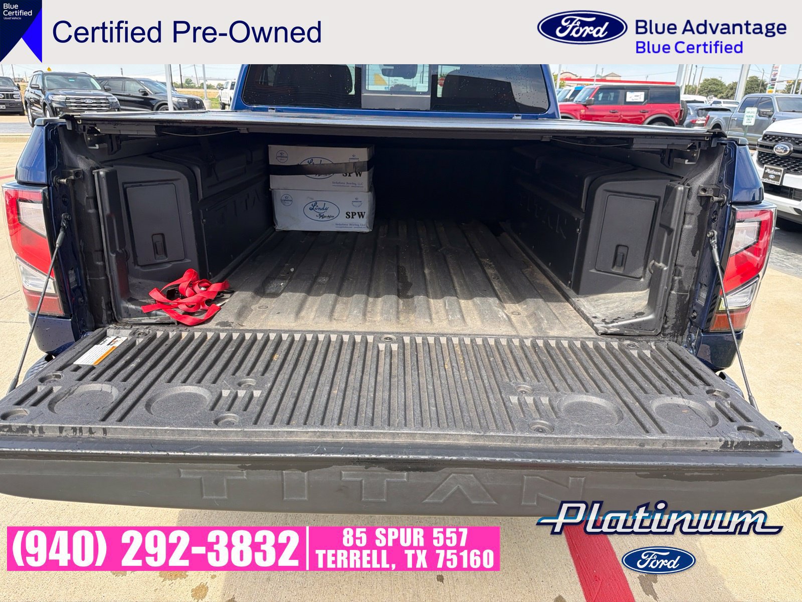 Used 2023 Nissan Titan Platinum Reserve w/ Moonroof Package AWD/4WD image 25