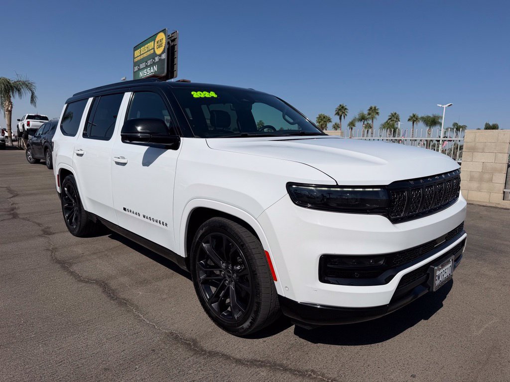 Used 2024 Jeep Grand Wagoneer Series II Obsidian w/ Quick Order Packagew 28T AWD/4WD 360° Tour