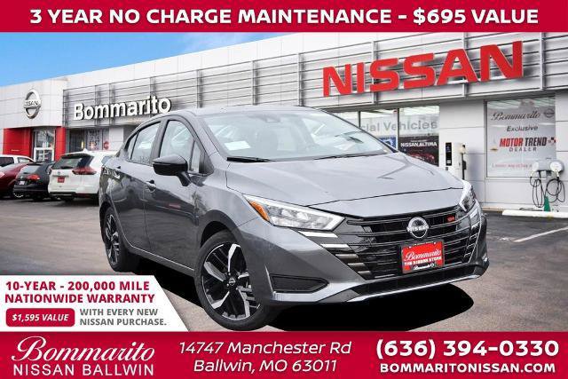 New 2025 Nissan Versa SR w/ Trunk Package