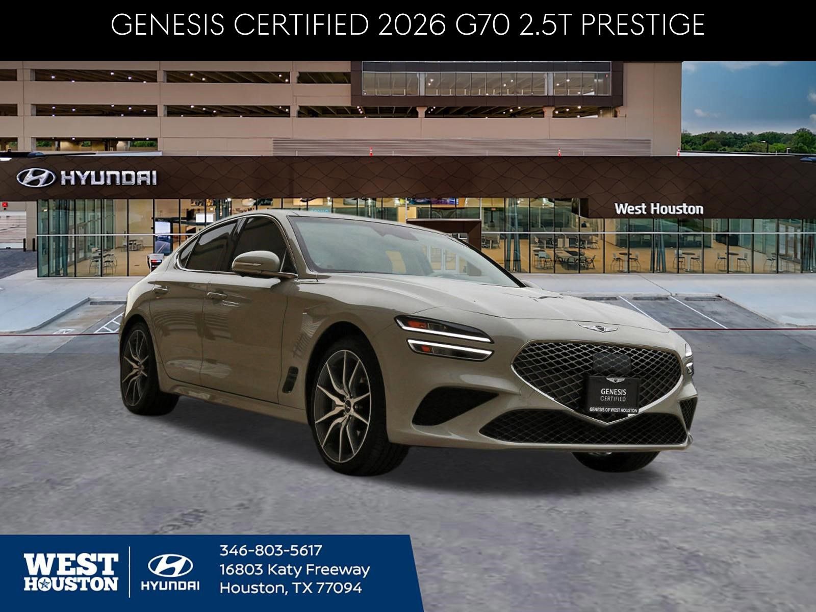 Used 2026 Genesis G70 2.5T Prestige