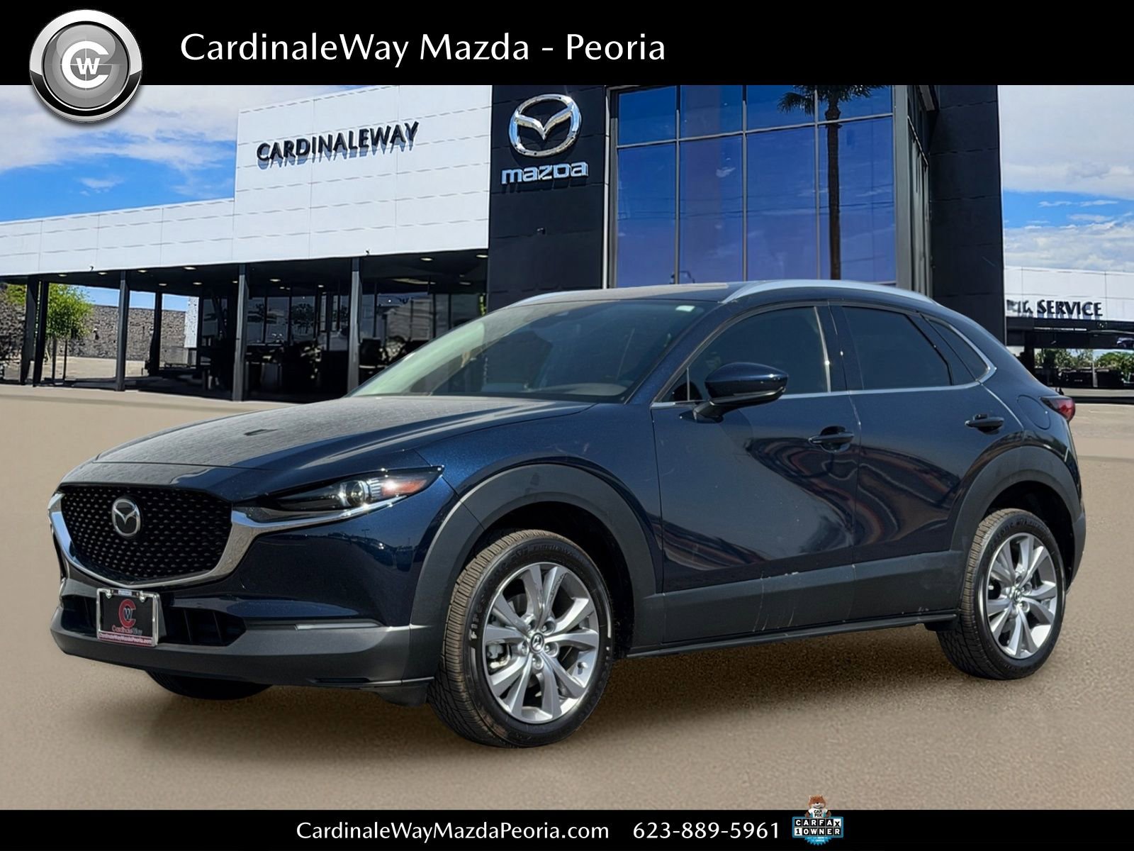 Certified 2023 MAZDA CX-30 AWD 2.5 S w/ Premium Package image 1