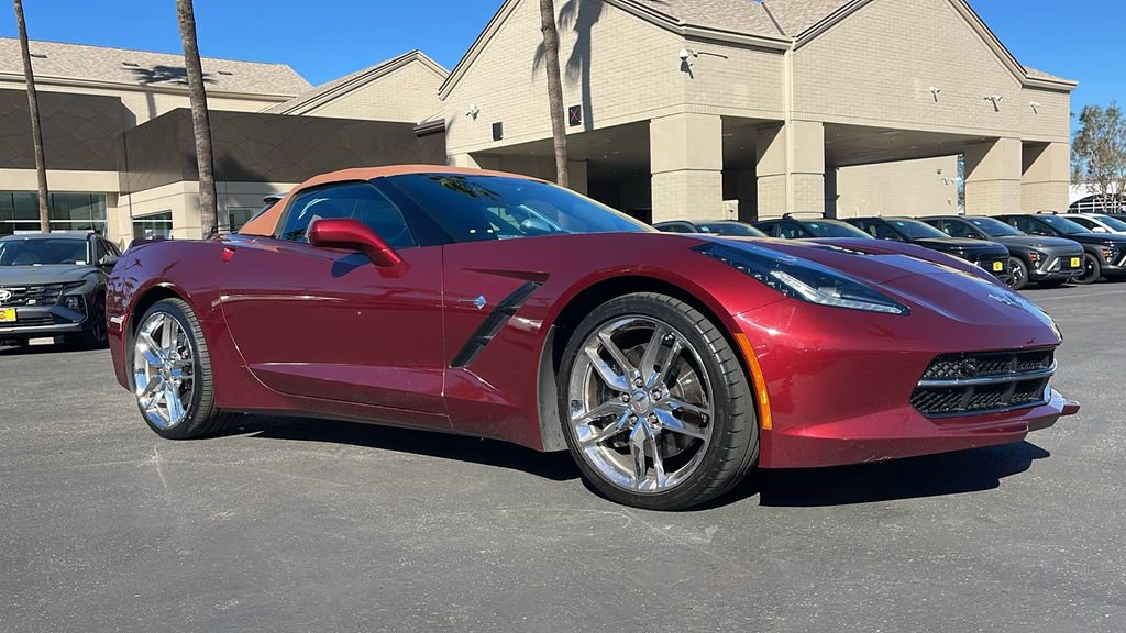 Used 2017 Chevrolet Corvette Stingray Convertible image 1