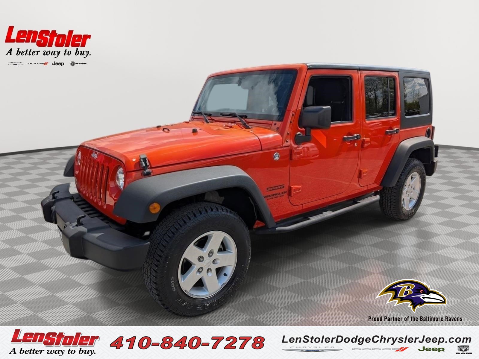 Used 2015 Jeep Wrangler Unlimited Sport w/ Quick Order Package 24S image 1