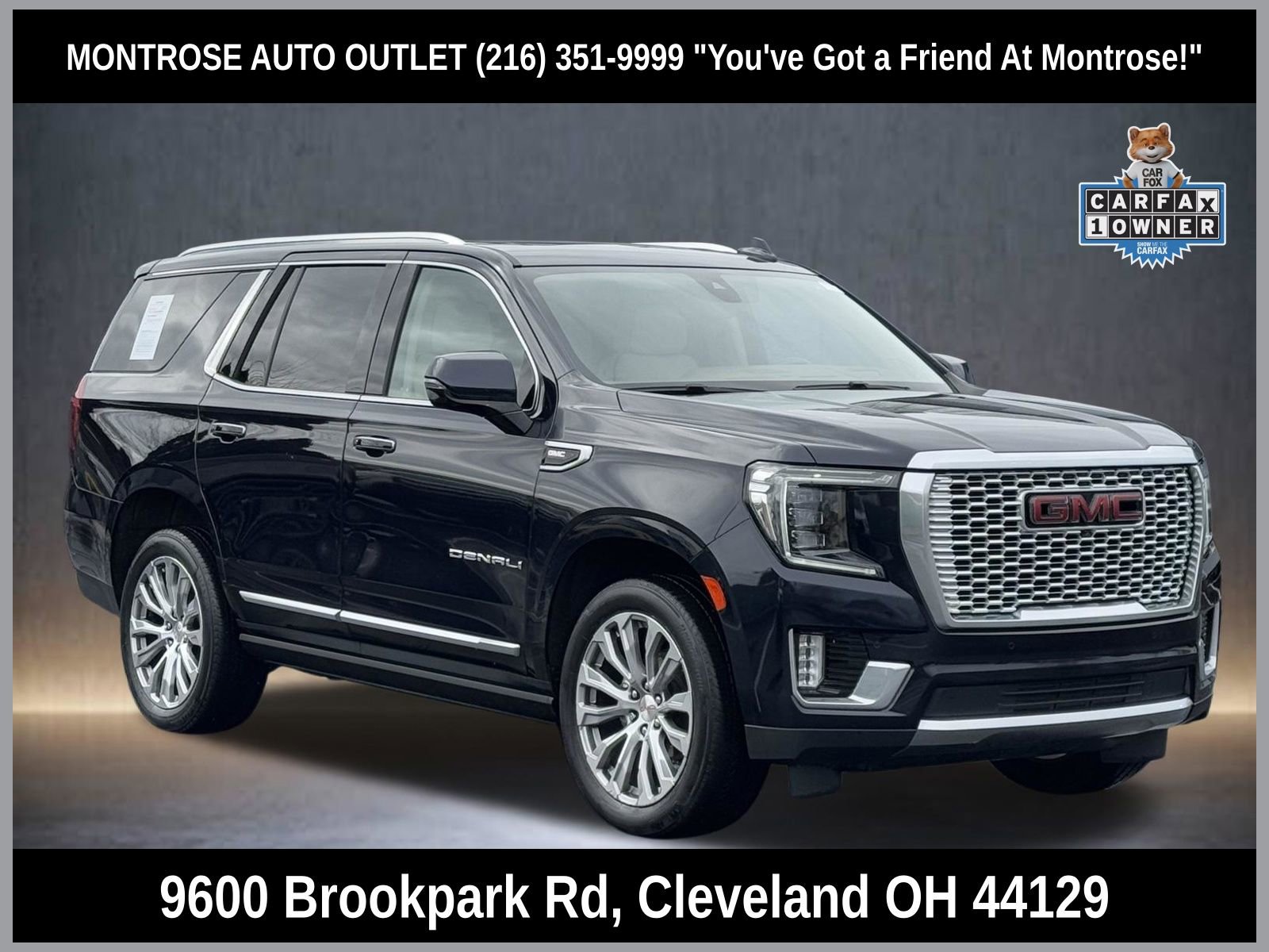 Used 2021 GMC Yukon Denali w/ Denali Premium Package image 1