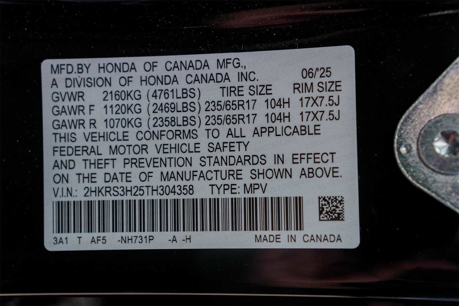 Used 2026 Honda CR-V LX image 30