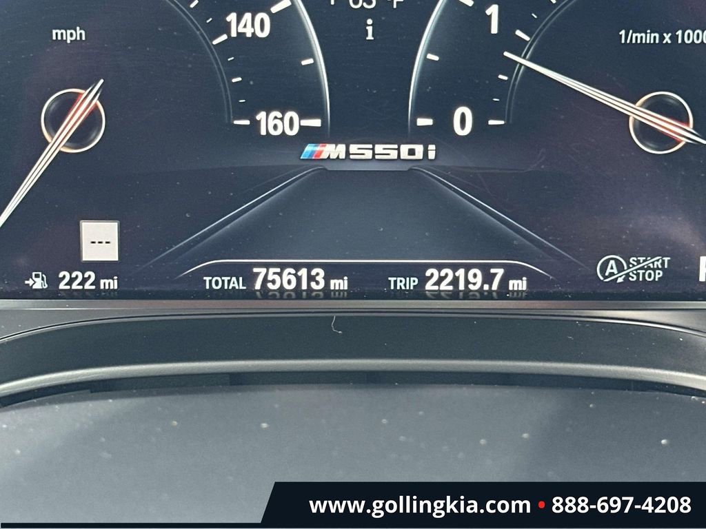 Used 2018 BMW M550i xDrive AWD/4WD image 21