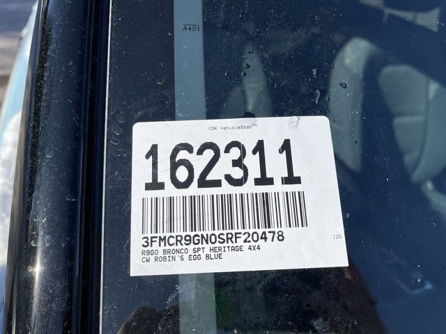 New 2025 Ford Bronco Sport Heritage w/ Convenience Package image 24