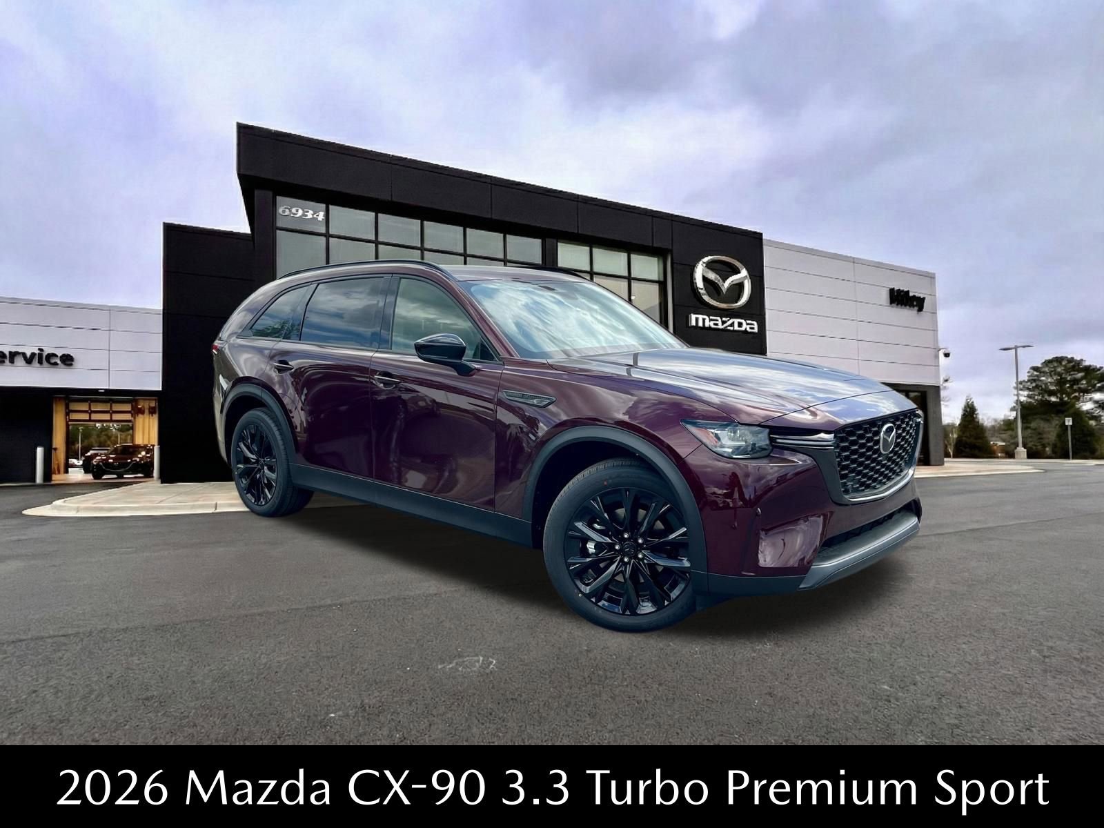 New 2026 MAZDA CX-90 3.3 Turbo w/ Premium Sport Pkg AWD/4WD image 1