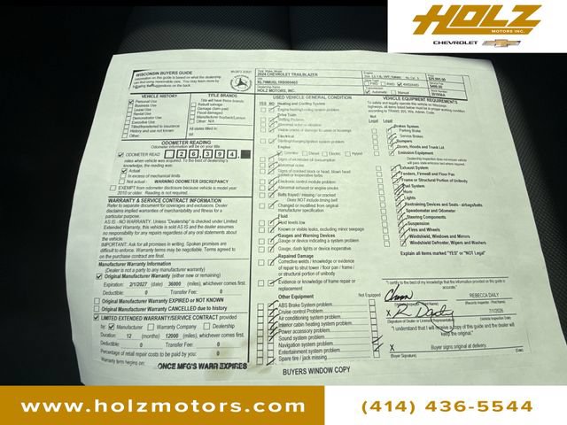 Certified 2024 Chevrolet TrailBlazer RS w/ Convenience Package AWD/4WD image 32
