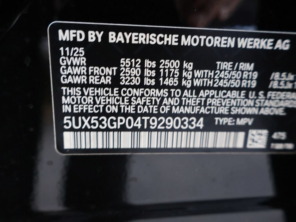 Certified 2026 BMW X3 xDrive30i w/ M Sport Package AWD/4WD image 48