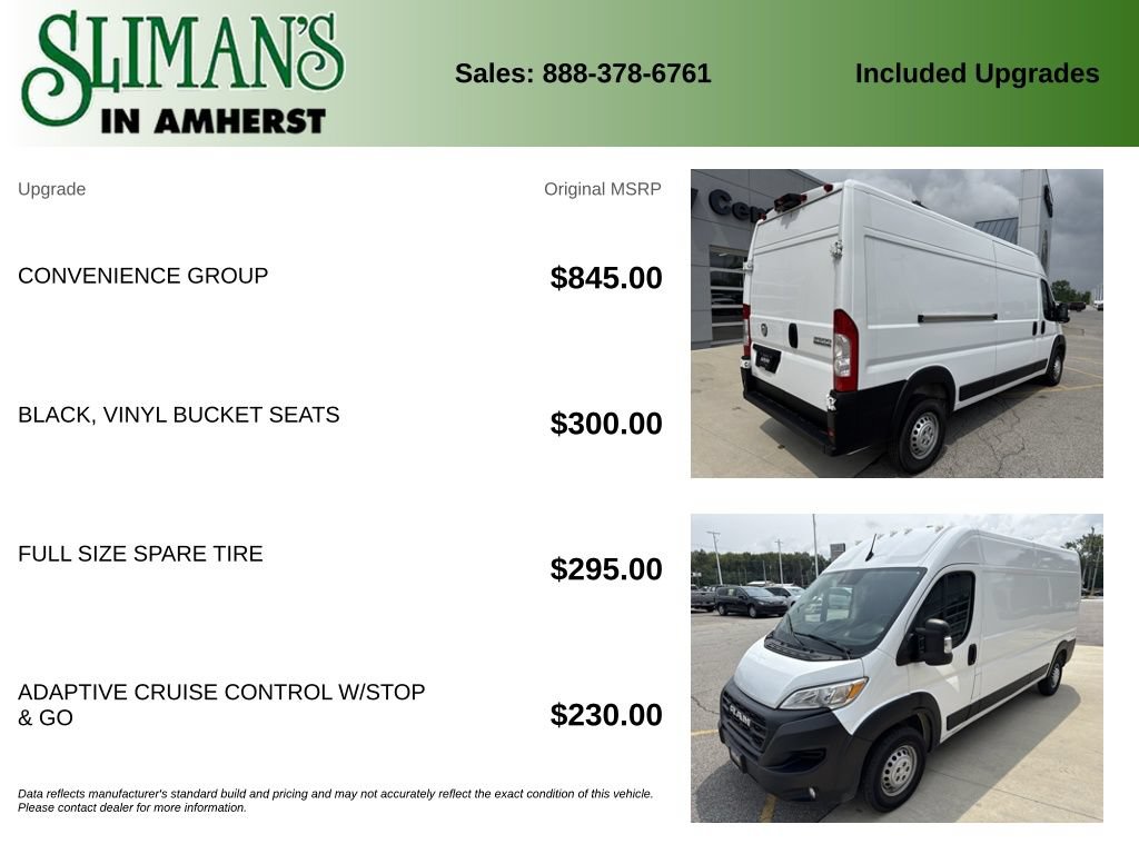Used 2025 RAM ProMaster 2500 w/ Convenience Group FWD image 11