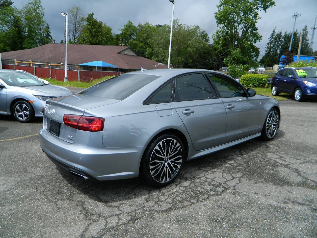 Used 2018 Audi A6 3.0T Sport w/ 20" Black Optic Wheel Package AWD/4WD image 8