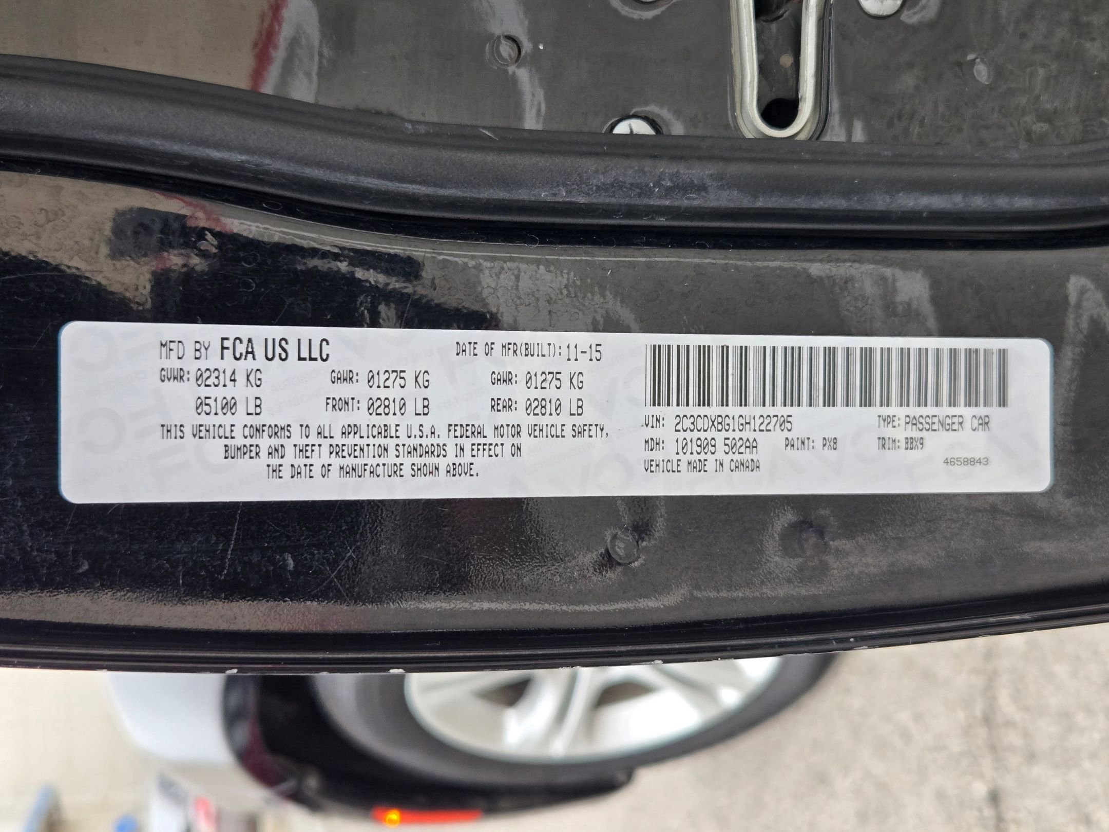 Used 2016 Dodge Charger SE RWD image 33
