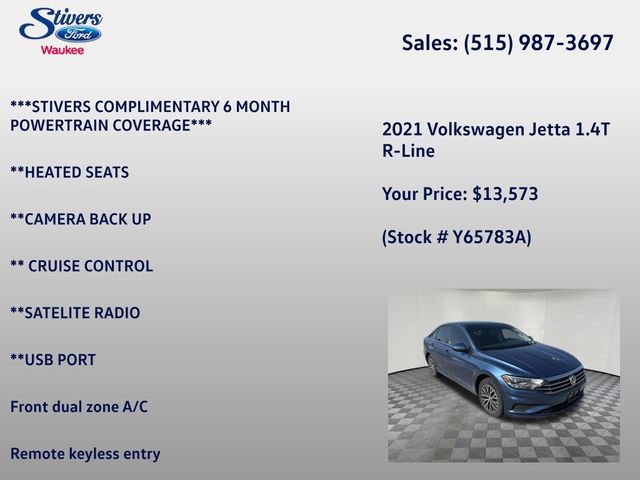 Used 2021 Volkswagen Jetta R-Line FWD image 8