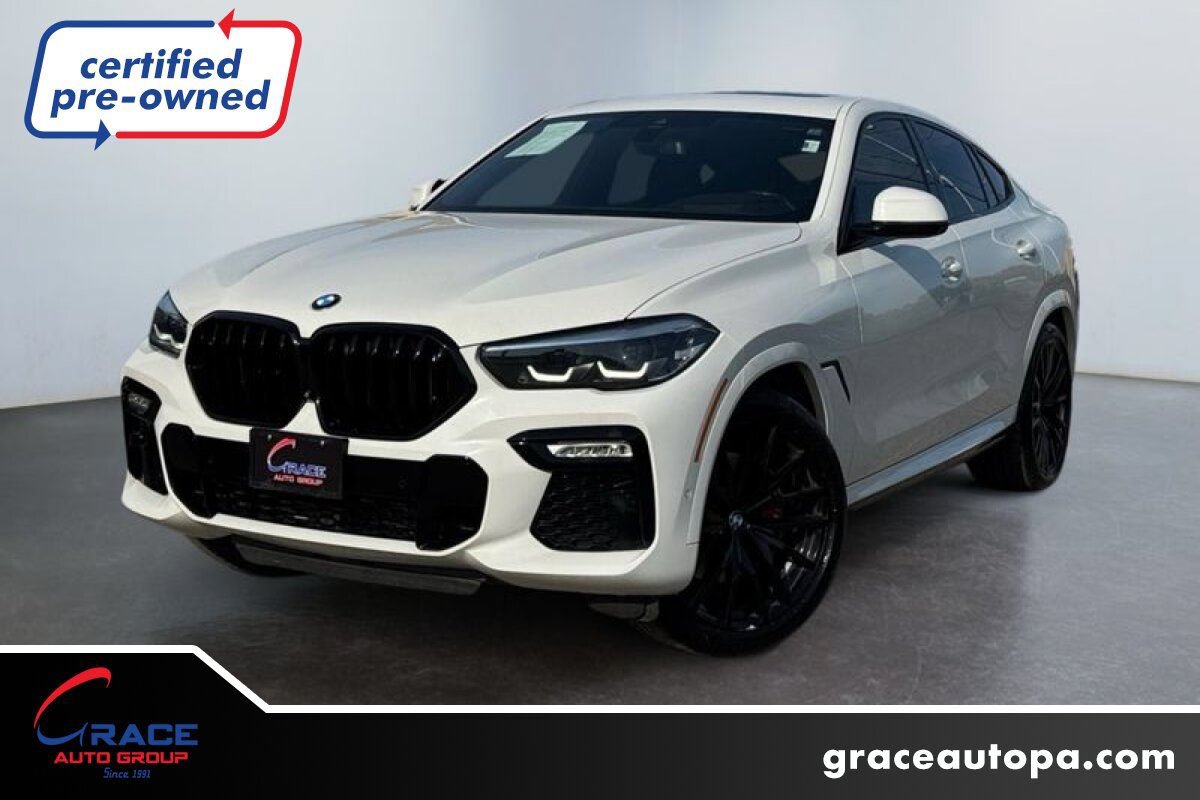 Used 2021 BMW X6 xDrive40i w/ M Sport Package AWD/4WD image 1