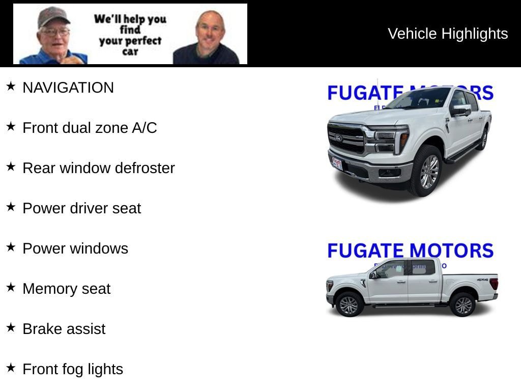New 2026 Ford F150 Lariat w/ Equipment Group 501A Mid AWD/4WD image 15