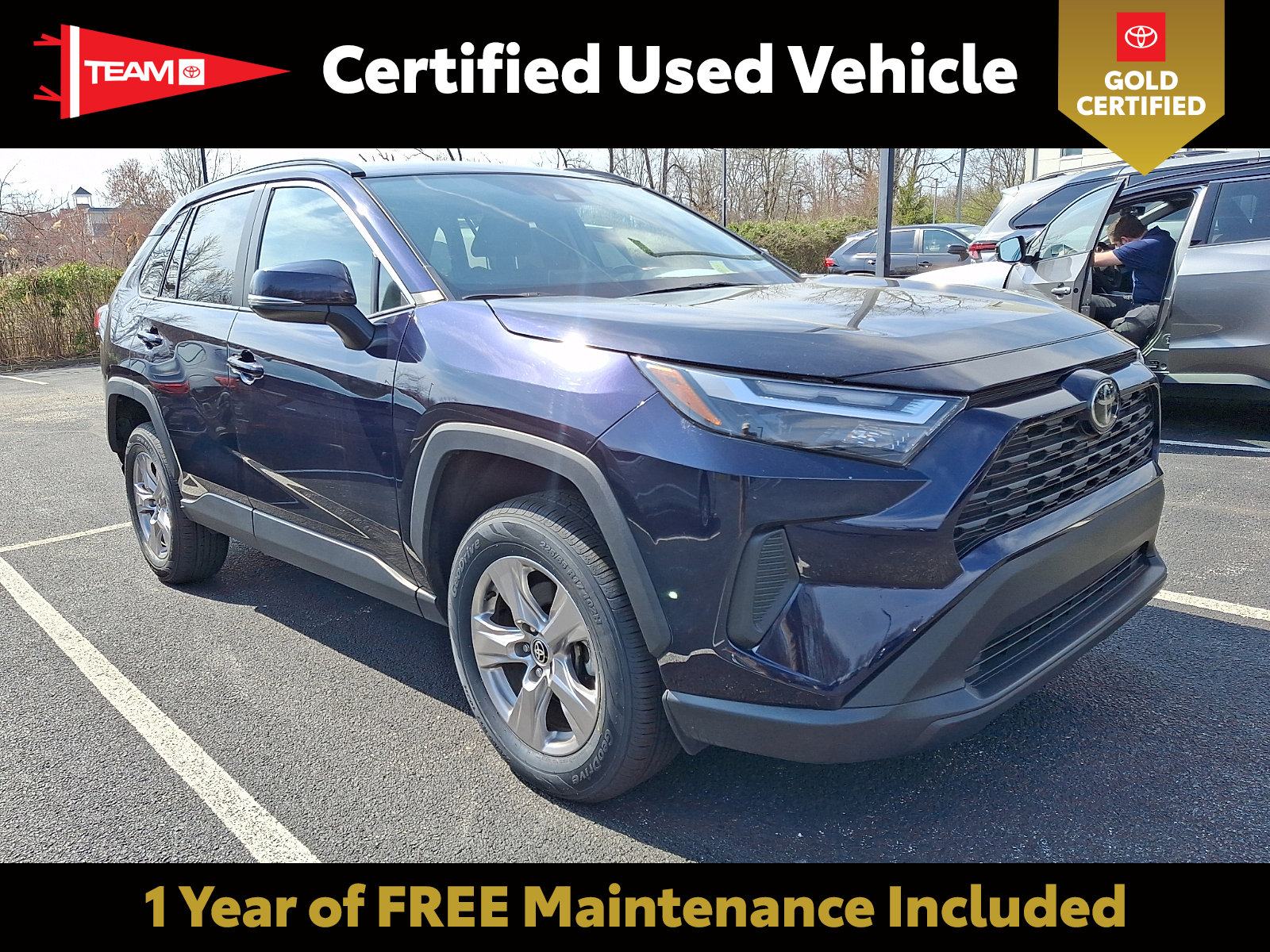 Certified 2024 Toyota RAV4 XLE image 1