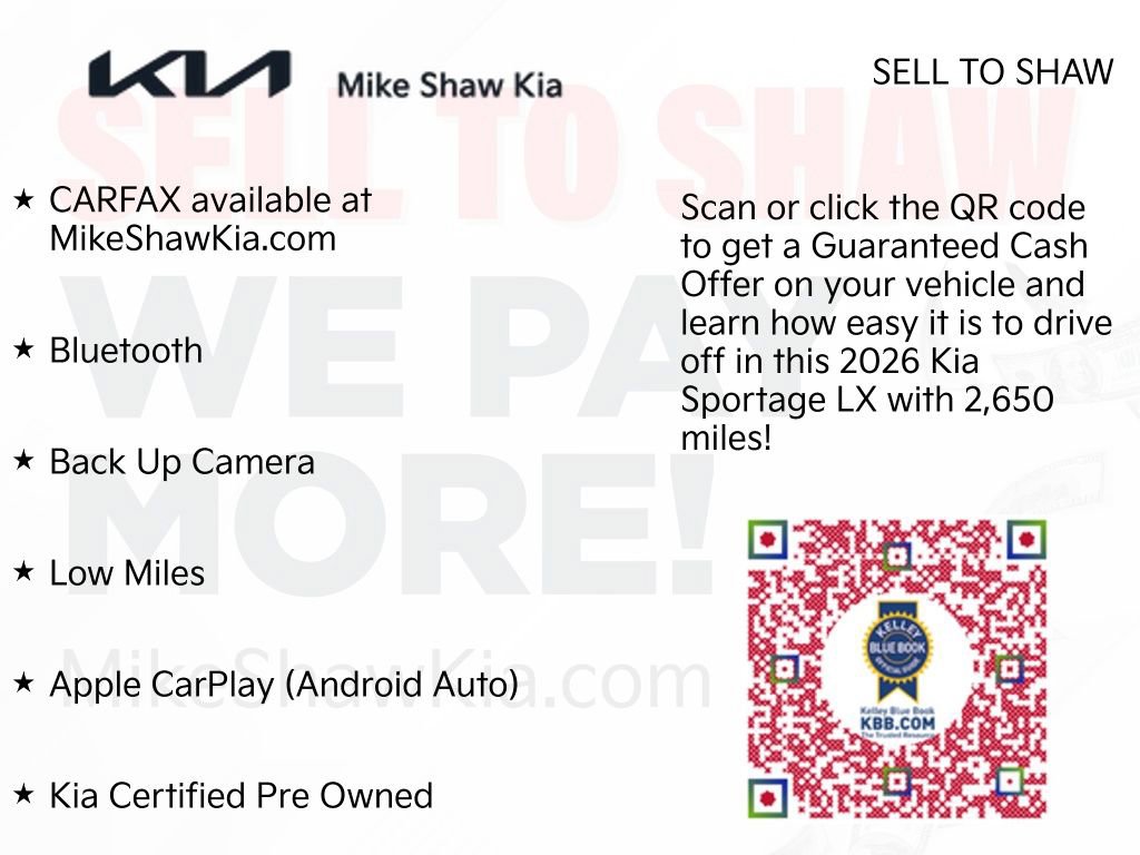 Certified 2026 Kia Sportage LX image 11