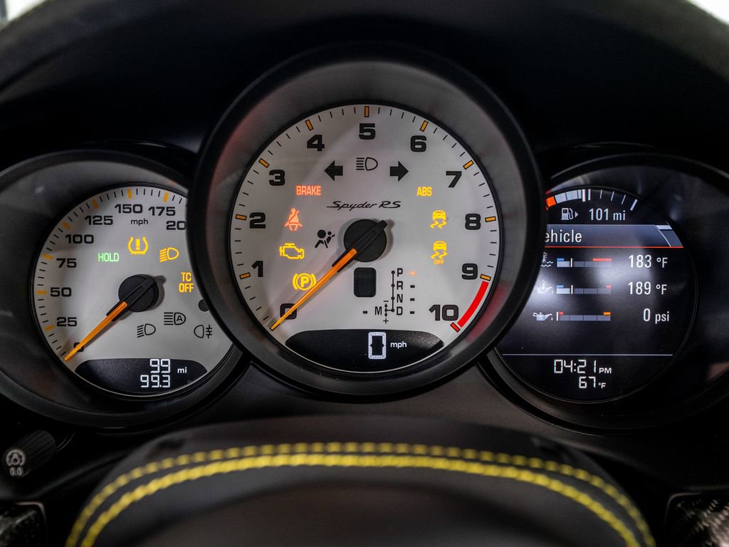 Used 2025 Porsche 718 Boxster Spyder RS RWD image 29