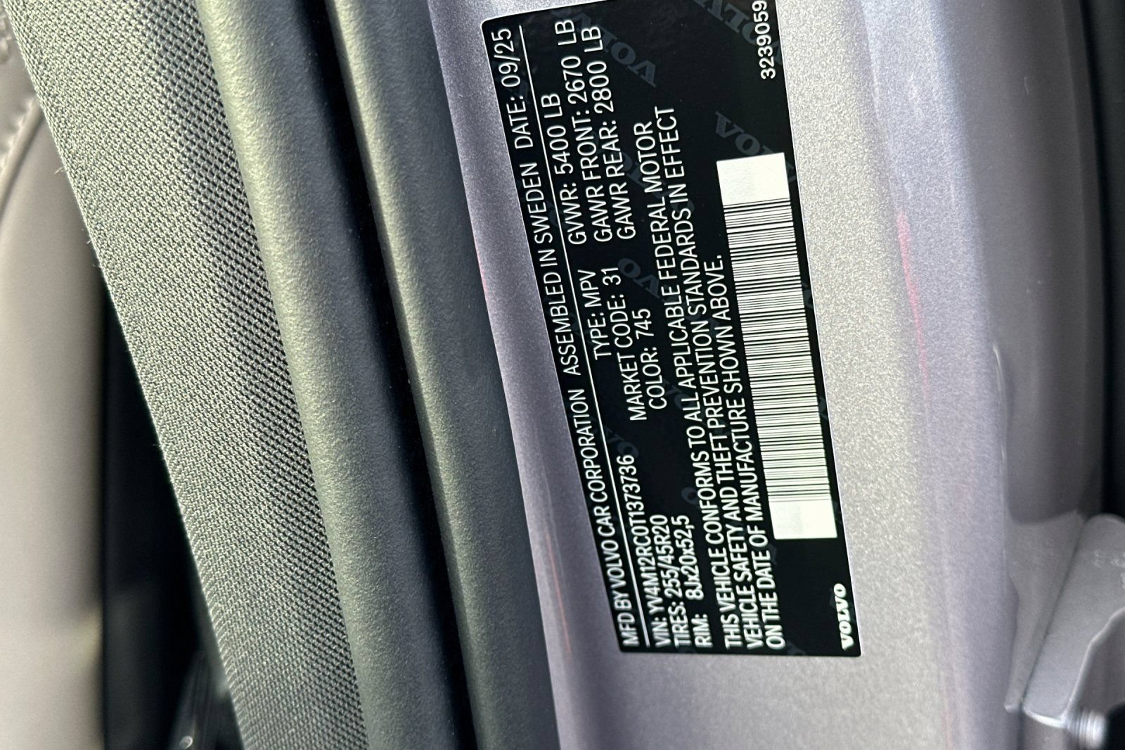 New 2026 Volvo XC60 B5 Plus w/ Climate Package AWD/4WD image 26