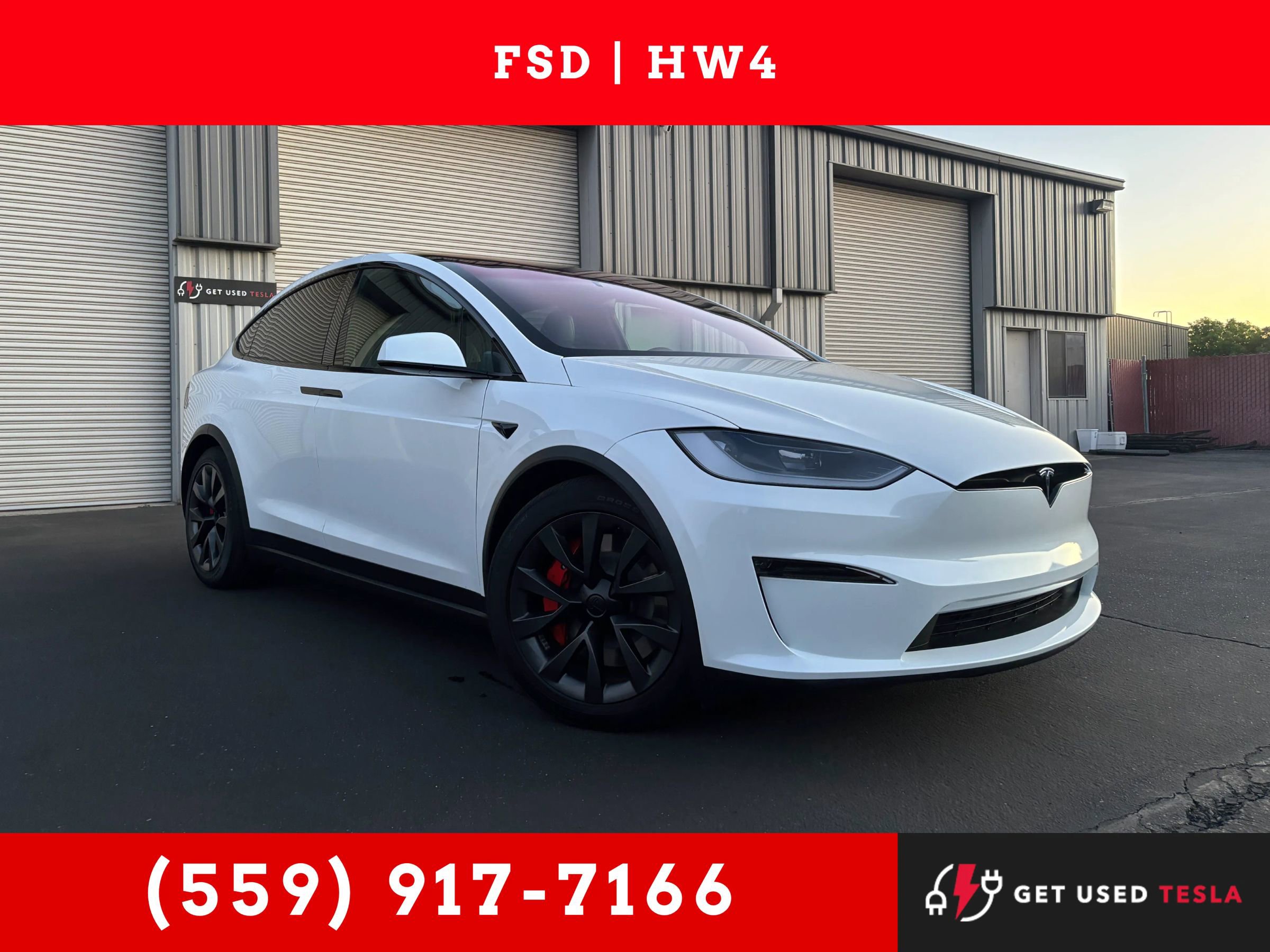 Used 2023 Tesla Model X Plaid AWD/4WD image 1
