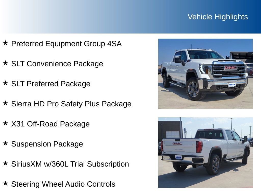Used 2025 GMC Sierra 2500 SLT w/ SLT Convenience Package image 5