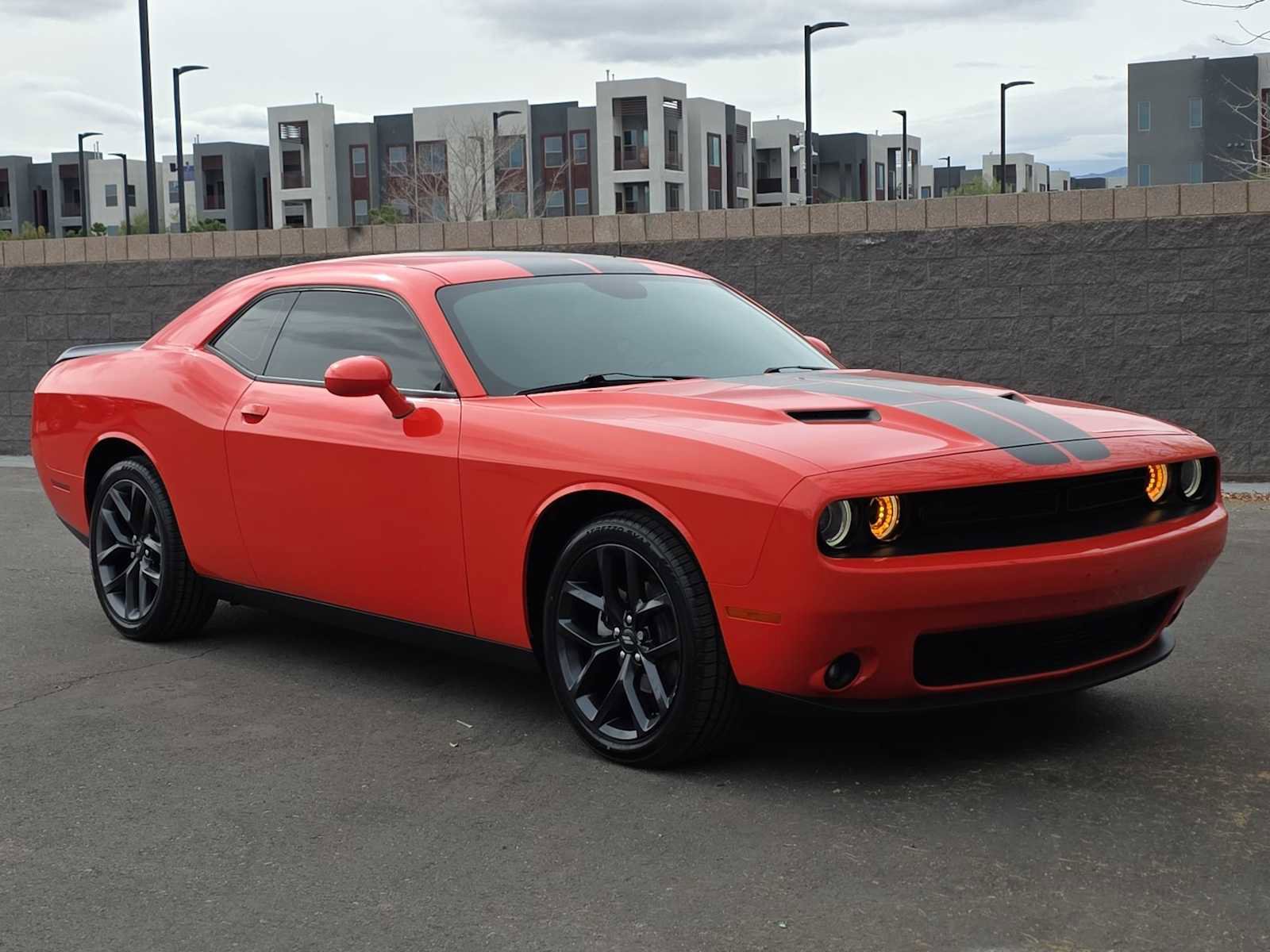 Used 2022 Dodge Challenger SXT w/ Blacktop Package RWD image 3
