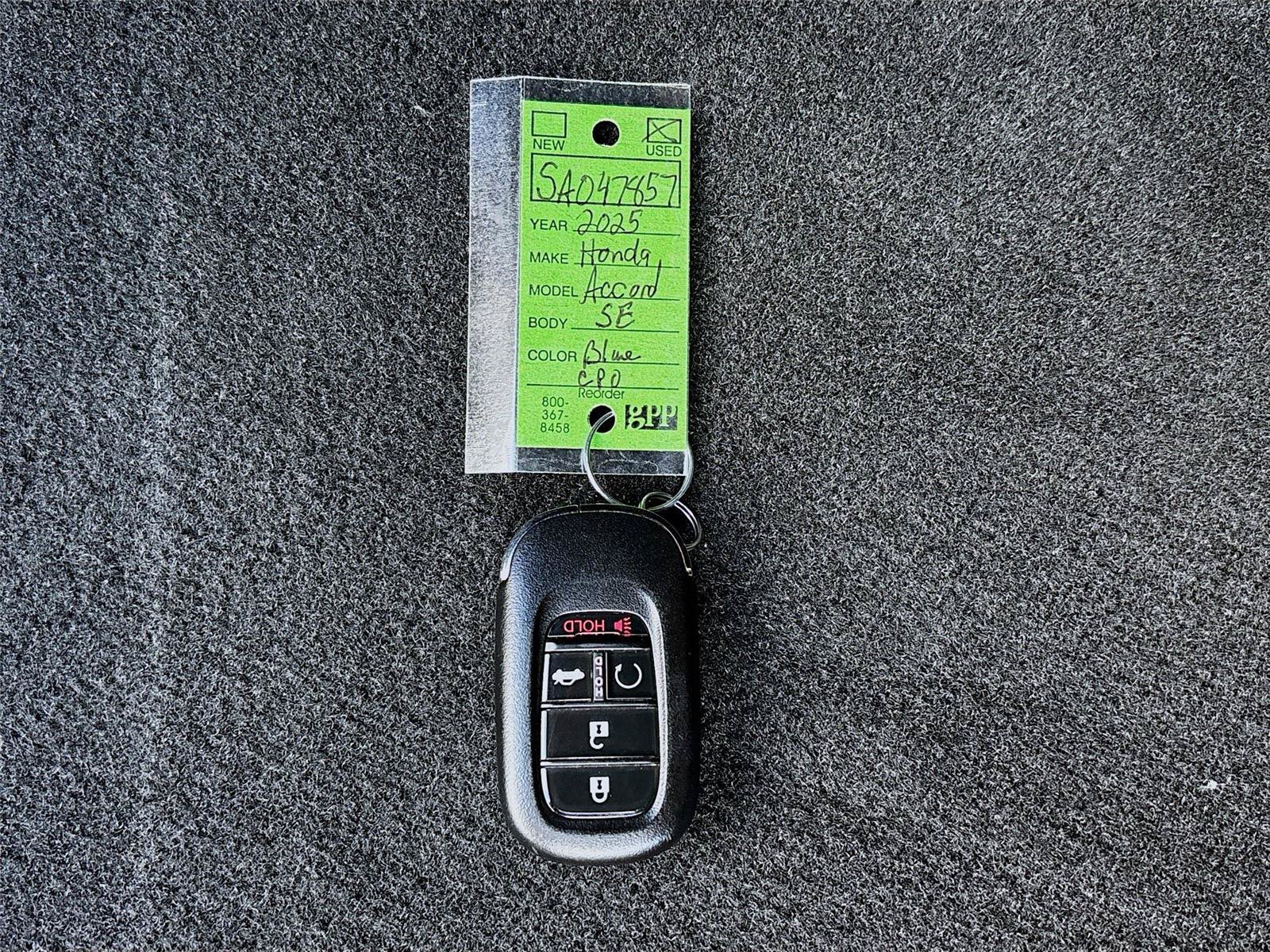 Certified 2025 Honda Accord SE image 36