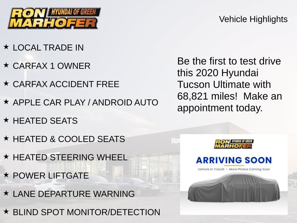 Used 2020 Hyundai Tucson Ultimate w/ Cargo Package AWD/4WD image 2