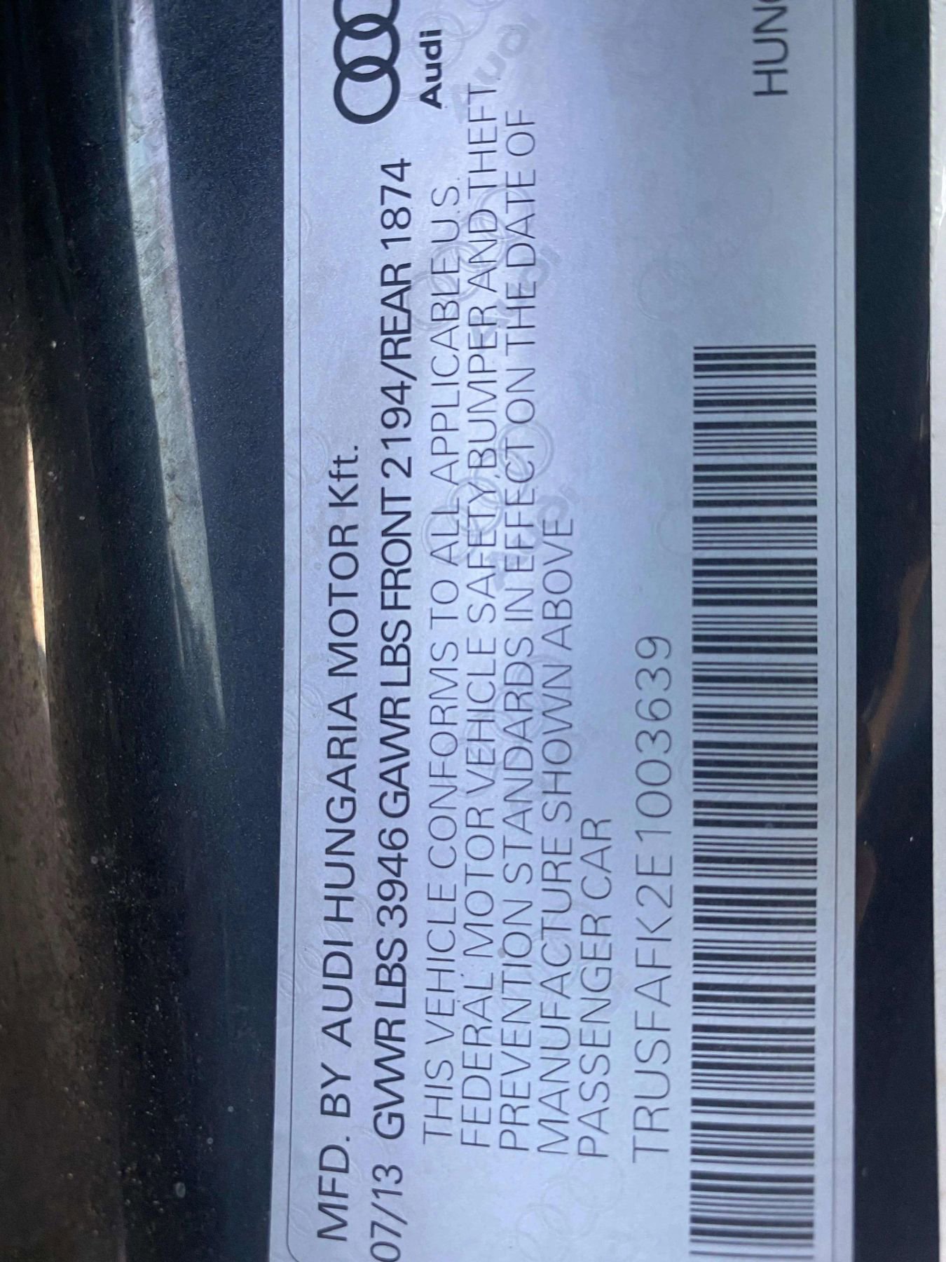 Used 2014 Audi TT 2.0T image 20