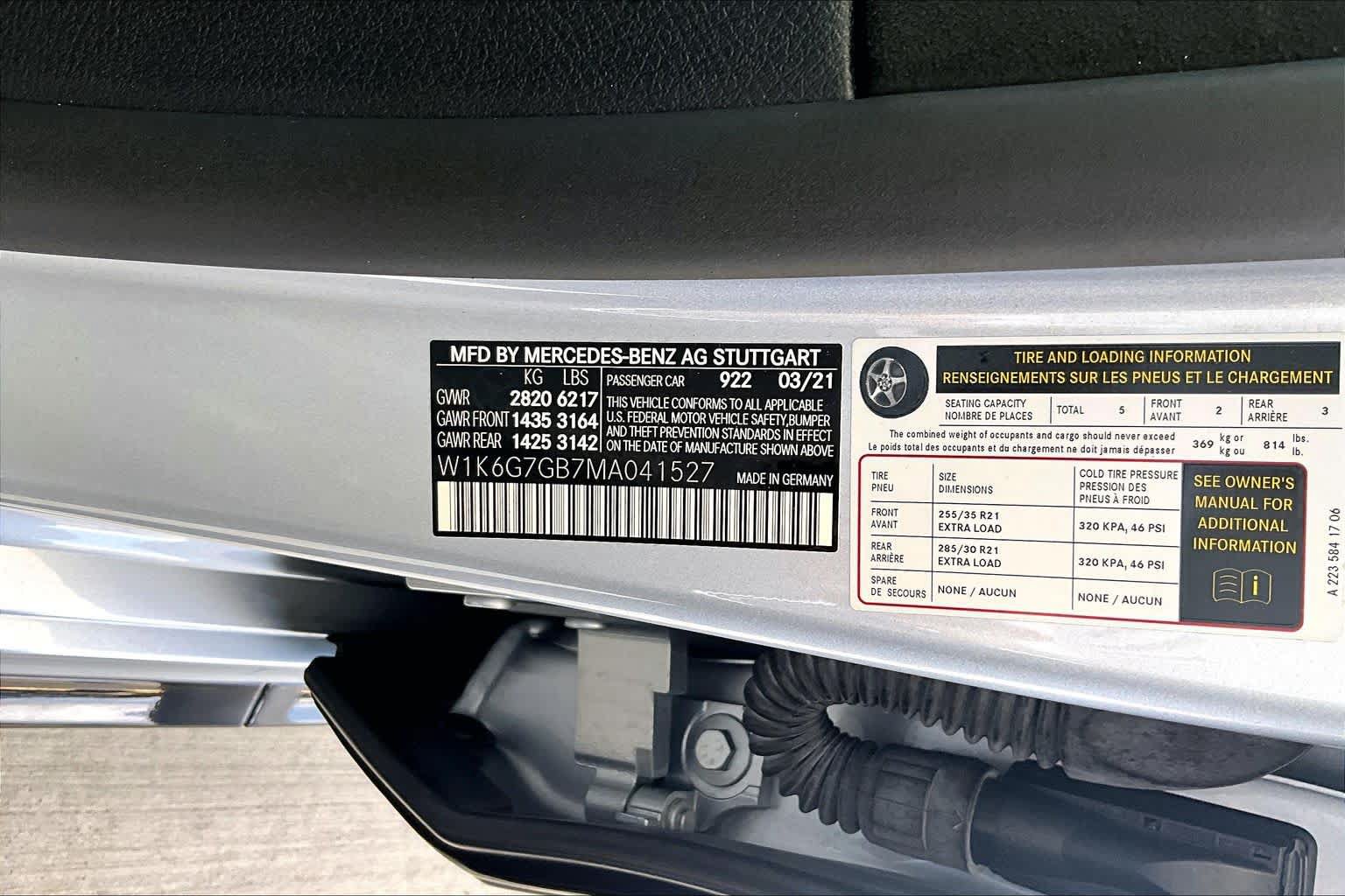 Certified 2021 Mercedes-Benz S 580 4MATIC Sedan image 29