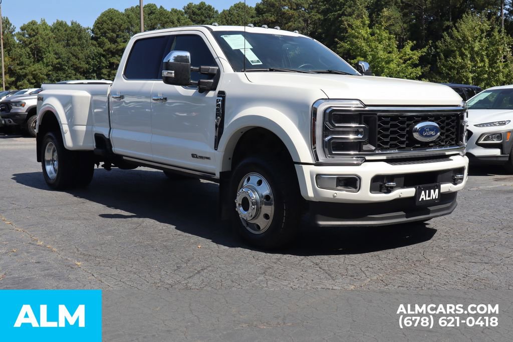 Used 2024 Ford F450 Platinum w/ Camper Package image 6