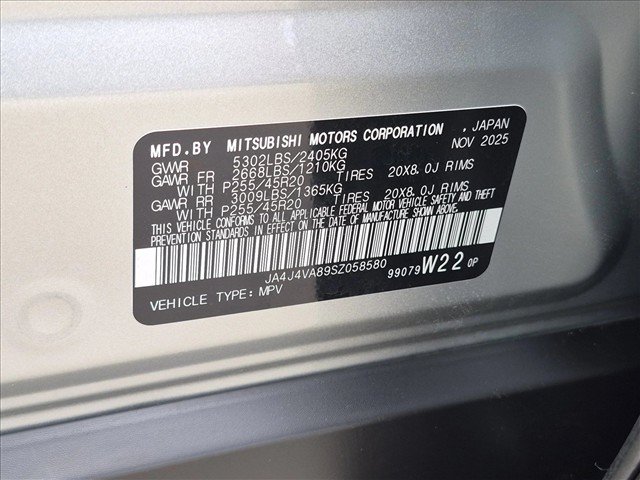 Used 2025 Mitsubishi Outlander SE AWD/4WD image 26