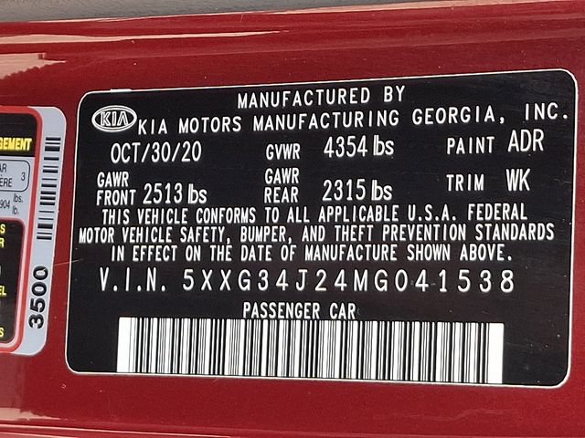 Used 2021 Kia K5 EX FWD image 30