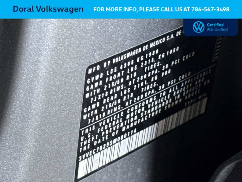 Used 2025 Volkswagen Taos SE FWD image 29