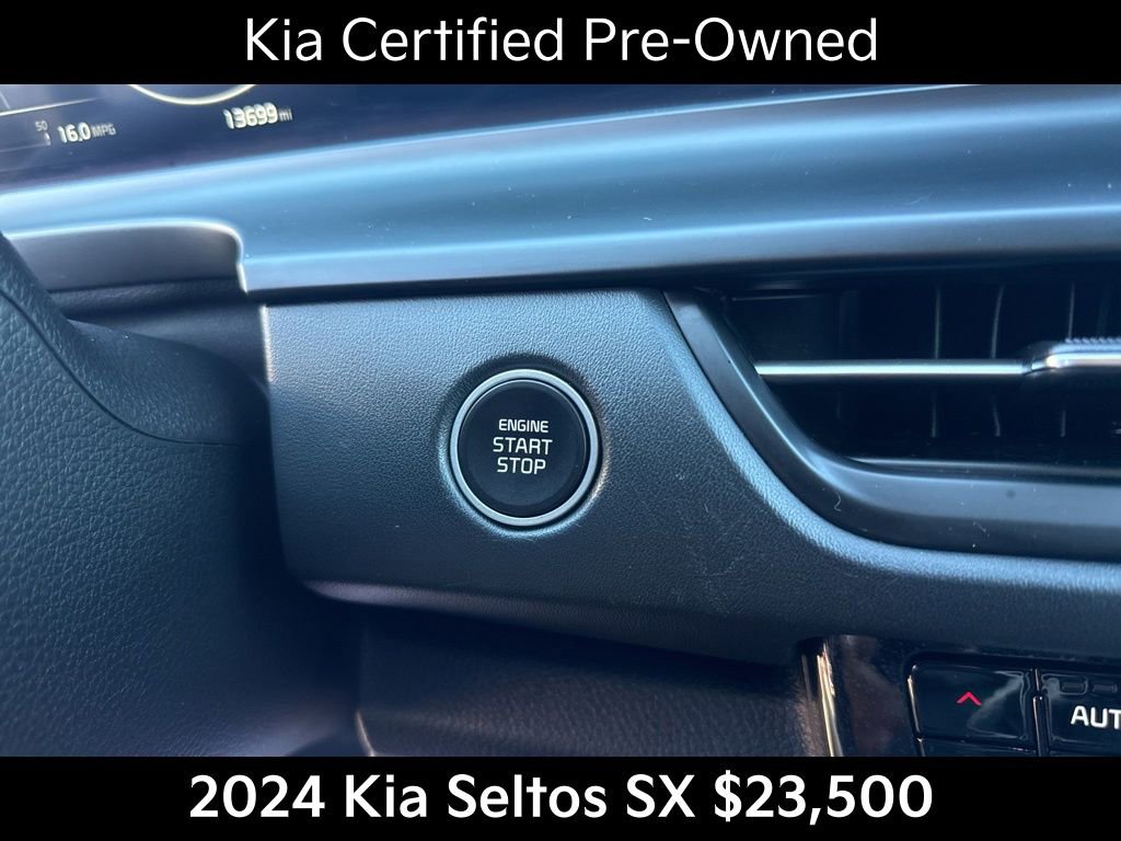 Certified 2024 Kia Seltos SX w/ SX Sunroof Package image 25