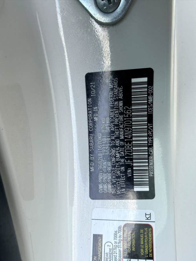Used 2022 Subaru BRZ Limited RWD image 29