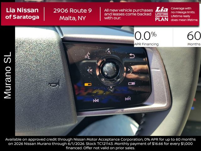 New 2026 Nissan Murano SL AWD/4WD image 19
